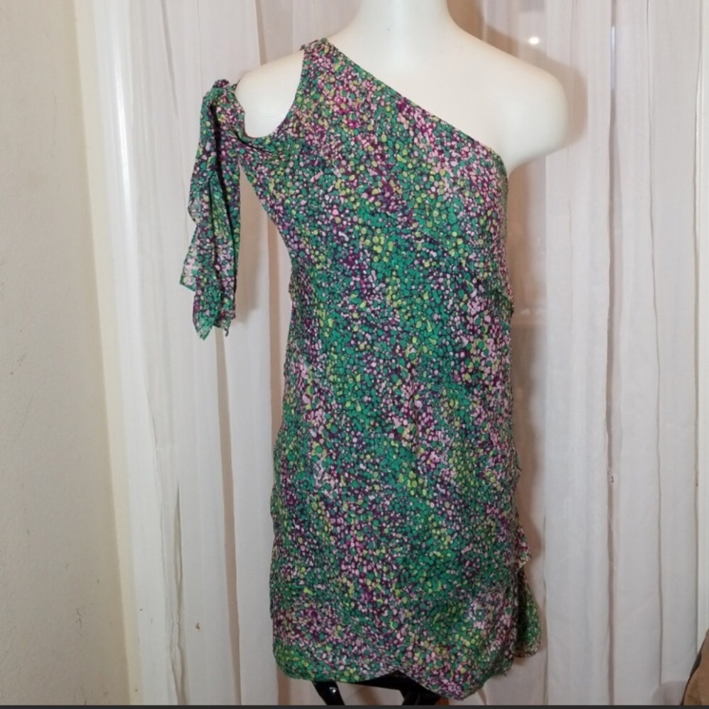 BCBG silk cocktail dress